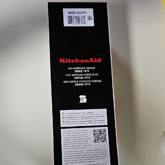 KitchenAid Two-Speed Hand Blender in Mint Green - Picture 3 of 4